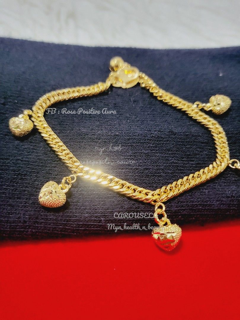 Gold plated discount engraved bracelet