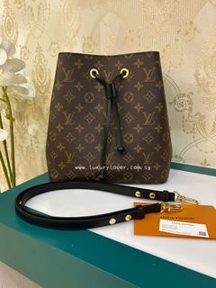 Louis Vuitton M45497 NEONOE MM BICOLOR Bucket Shoulder Bag Made In France  BNIB