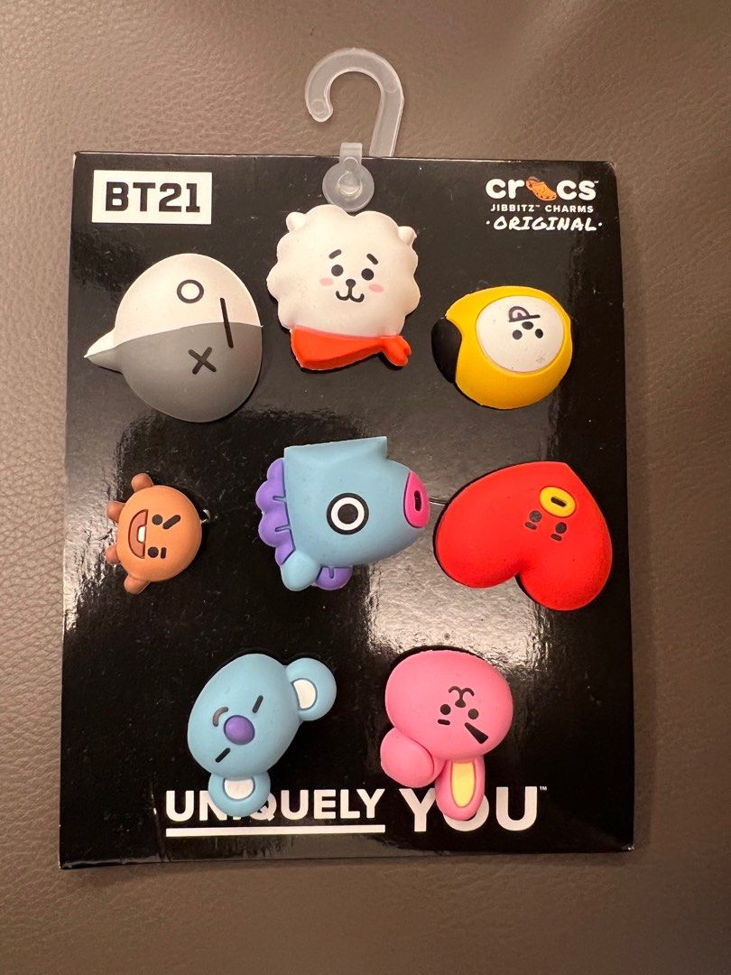 BT21 Crocs Jibbitz Women s Fashion Footwear Sandals on Carousell