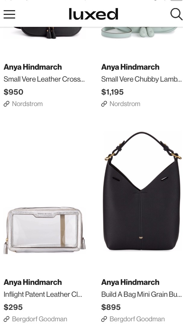 Build A Bag Anya Hindmarch, Luxury, Bags & Wallets on Carousell