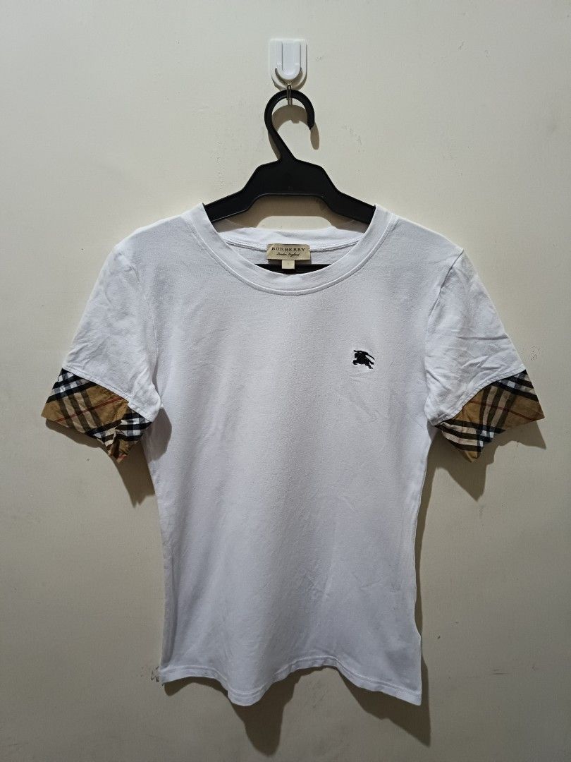 Burberry t shop shirt womens silver