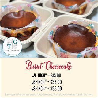 Burnt Cheesecakes
