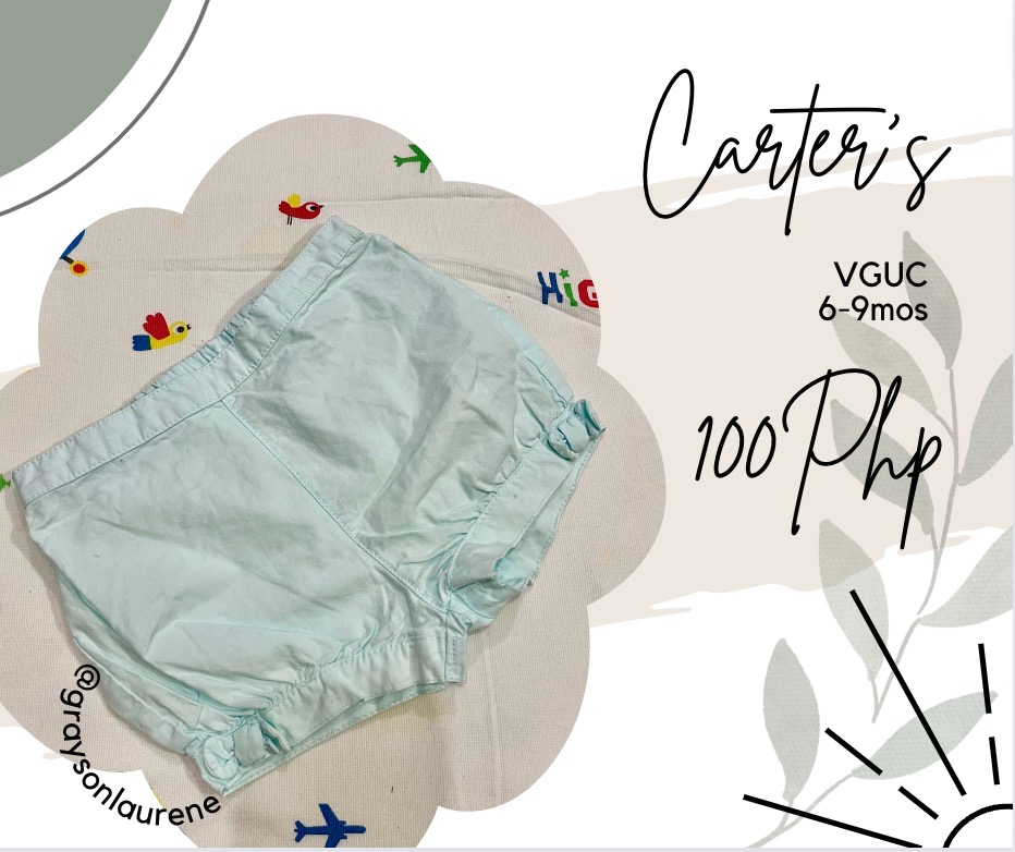 Carter's Bloomers 69mos, Babies & Kids, Babies & Kids Fashion on Carousell