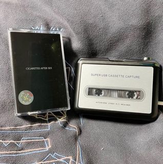 Casette Tape with Cigarette After Sex Player