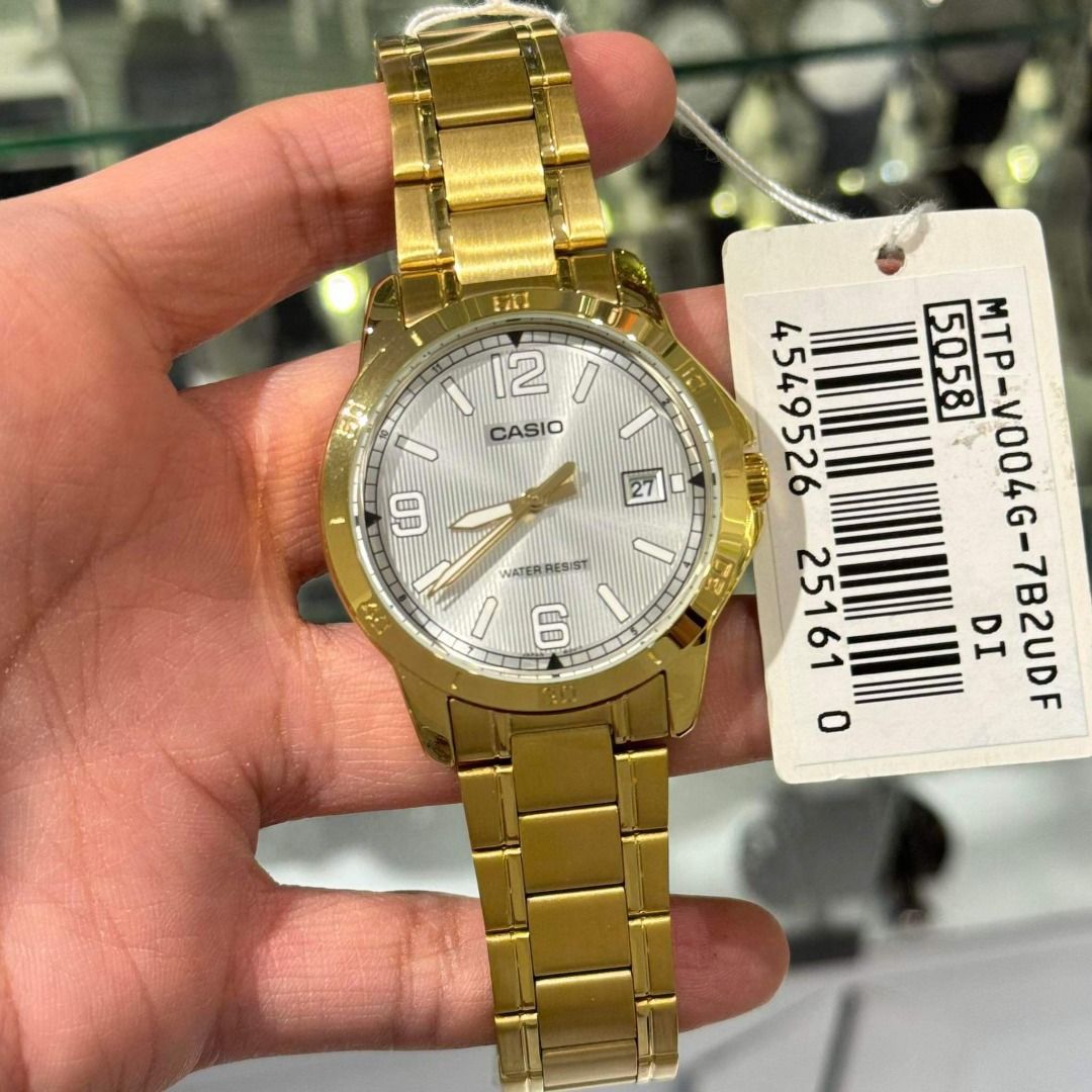 Casio 5058 gold clearance