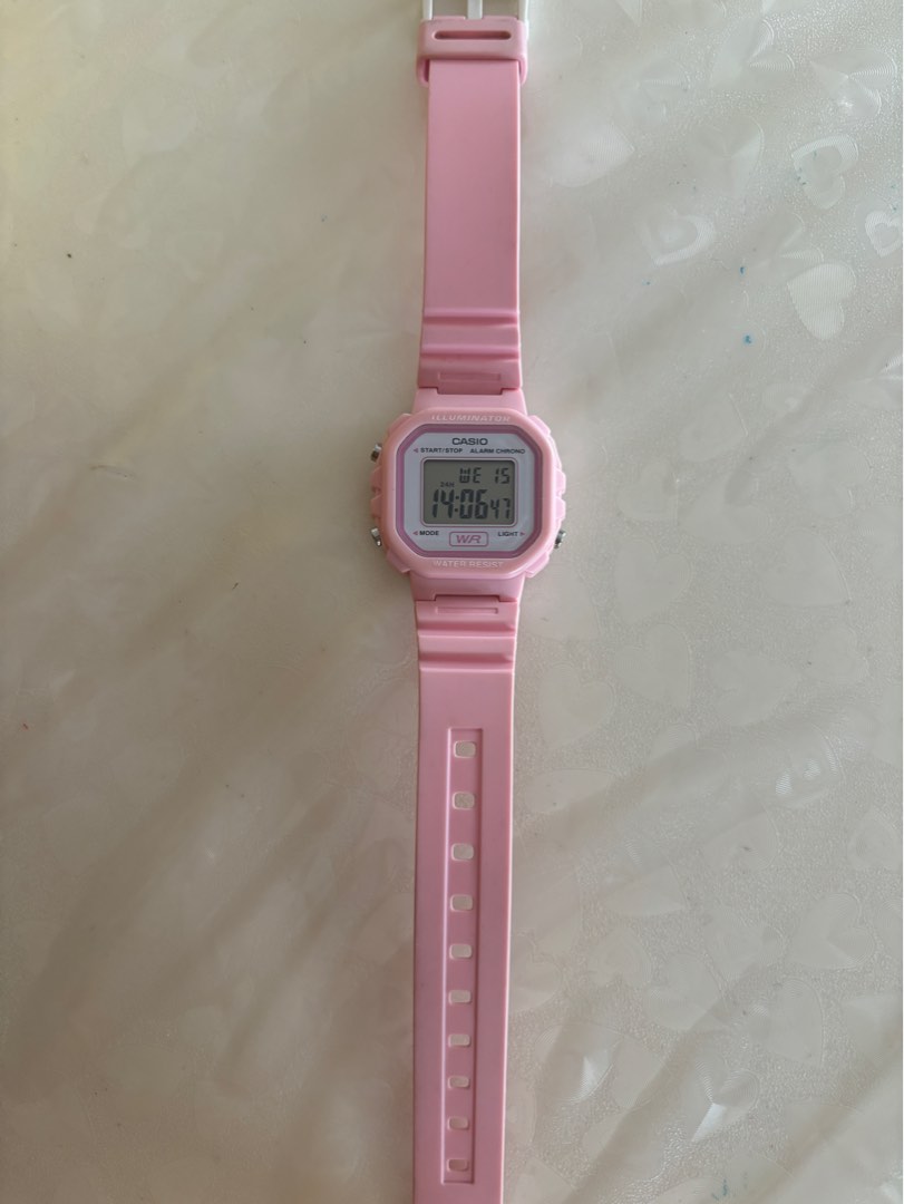 Casio water resistant watch Women s Fashion Watches