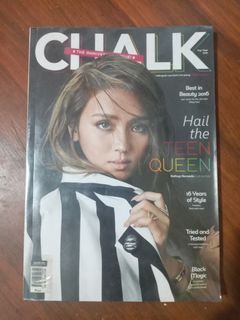 Chalk The Anniversary Issue Kathryn Bernardo Magazine Aug-Sept2016