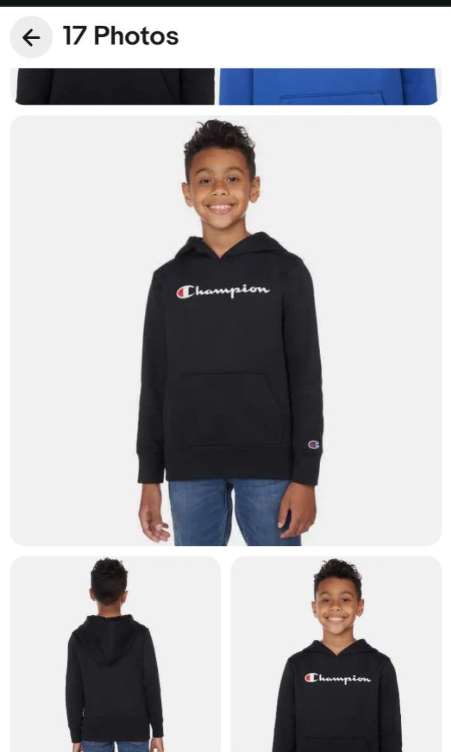 Kids champion jacket best sale