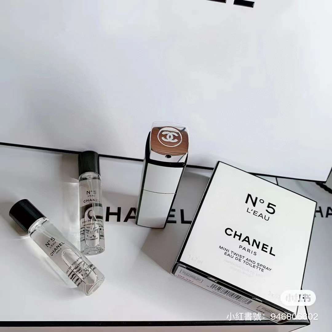 CHANEL香奈兒5號之水便攜式香水3*7ml, 美容＆個人護理, 健康及美容