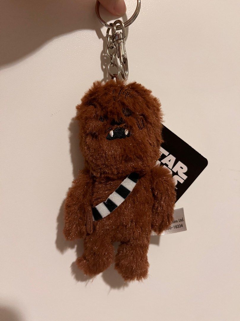 Chewbacca plush keychain Hobbies Toys Toys Games on Carousell