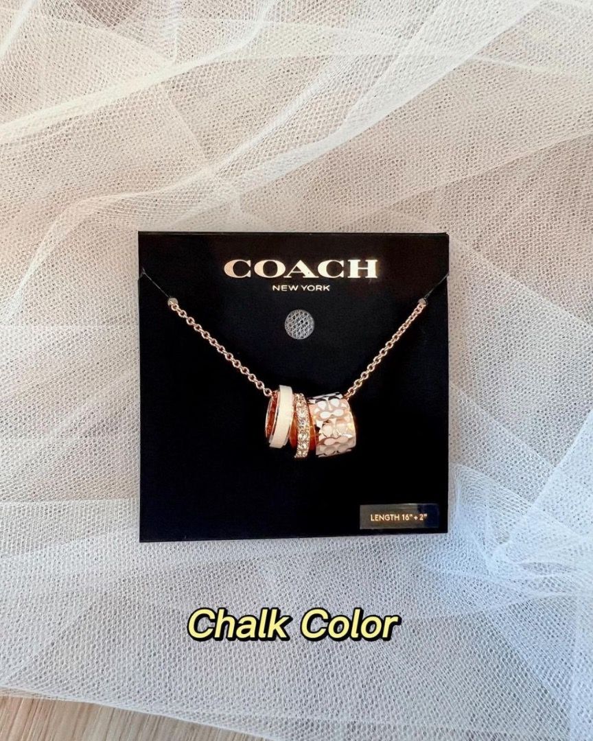 Coach new york jewelry online
