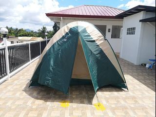 Coleman Green Cream Camping Tent
