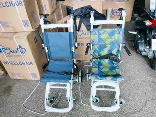 Compact travel wheelchair