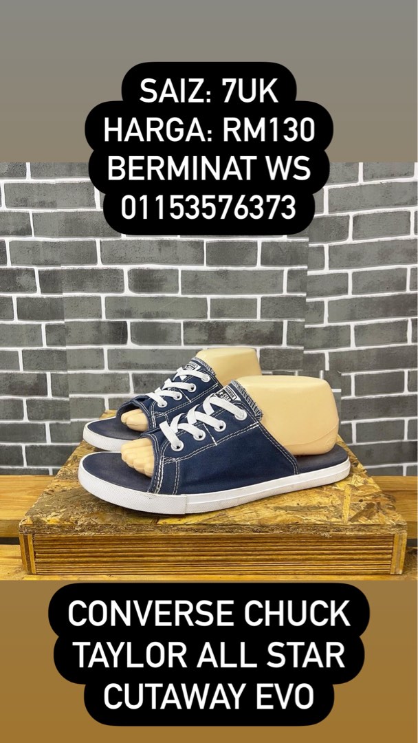 Converse chuck taylor all star cut deals away sandal