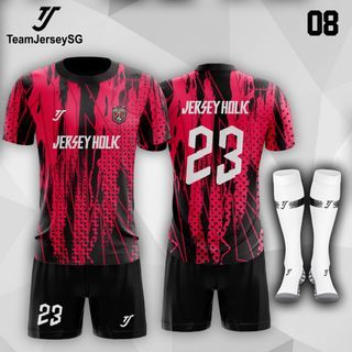 Custom Soft Dryfit jersey teamwear - TeamJerseyApparel design