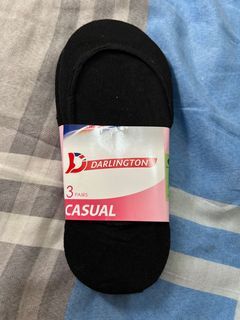 Darlington Ladies Casual Cotton Seamless Foot Cover / Foot Socks | Set of 3