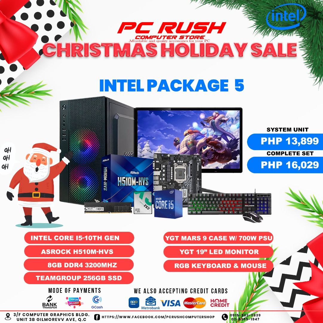 DESKTOP COMPUTER PACKAGE FOR SALE !! INTEL & RYZEN SET UP FOR AS LOW AS ...