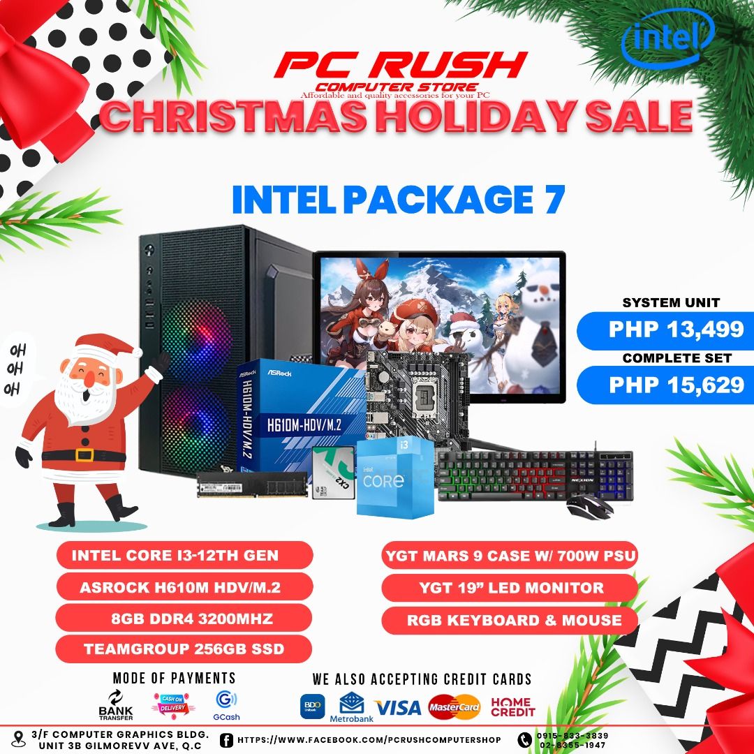 DESKTOP COMPUTER PACKAGE FOR SALE !! INTEL & RYZEN SET UP FOR AS LOW AS ...