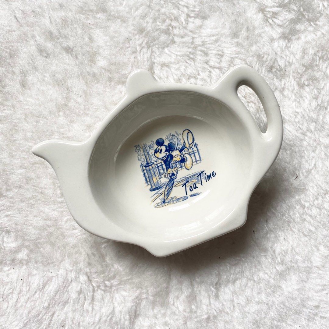 Disney Mickey Mouse tea bag tray, Furniture & Home Living, Kitchenware