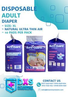 DISPOSABLE ADULT DIAPER - XL