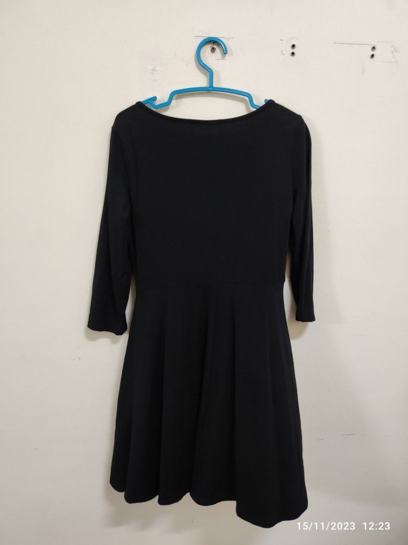Dorothy perkins clearance black skater dress