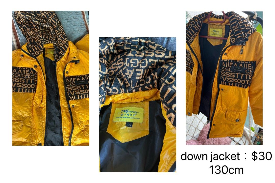Down jacket (Category: Babies & Kids Fashion) located in Singapore. Submitted by zjing2 (Listing ID 1265821976, Image 1). Description: .