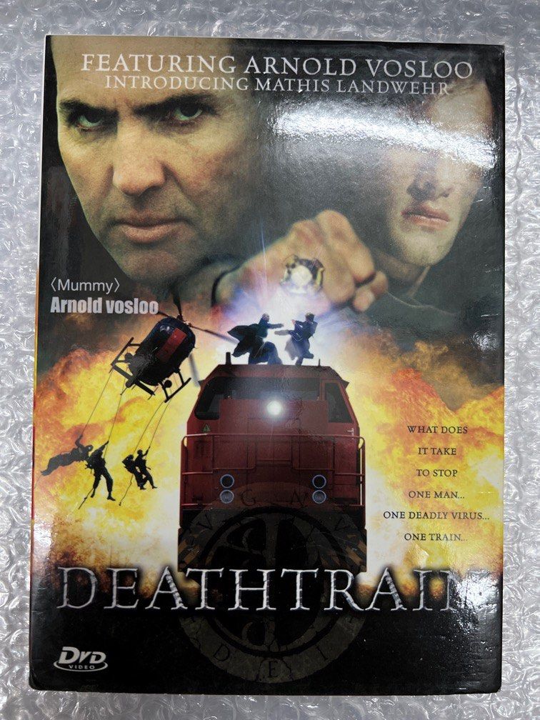 DVD 6033 攔截死亡列車Death Train (盜墓迷城)阿諾華斯洛, 興趣及遊戲