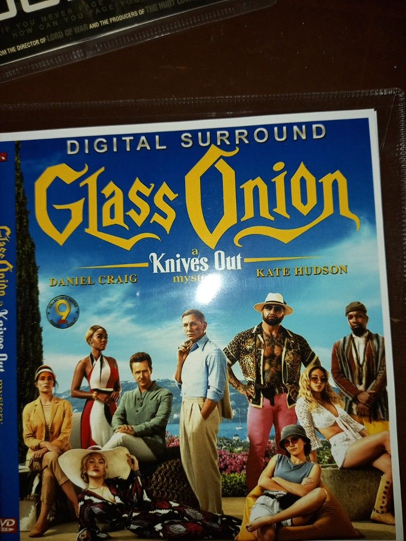 DVD Glass Onion A Knives Out Mystery, Hobbies & Toys, Music & Media