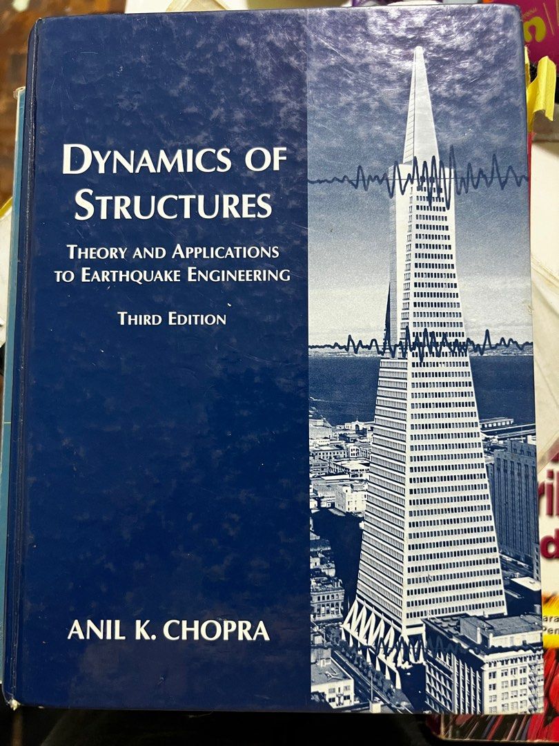 Dynamics of structures book by Anil k Chopra, Hobbies & Toys, Books ...