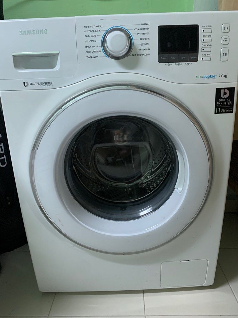 Eco bubble 7 kg, TV & Home Appliances, Washing Machines and Dryers on