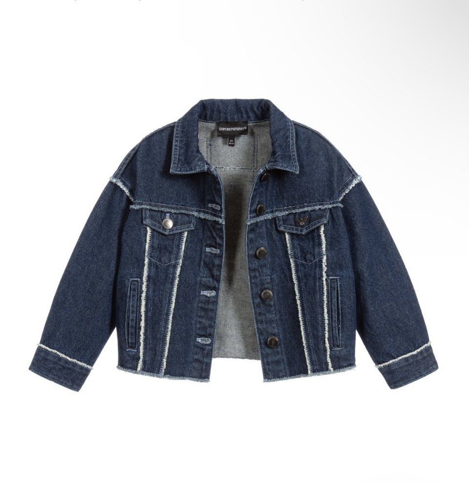 Emporio Armani Girls Denim Jacket size 12A