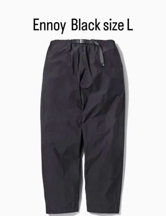 【低価在庫あ】ennoy easy shorts black l パンツ