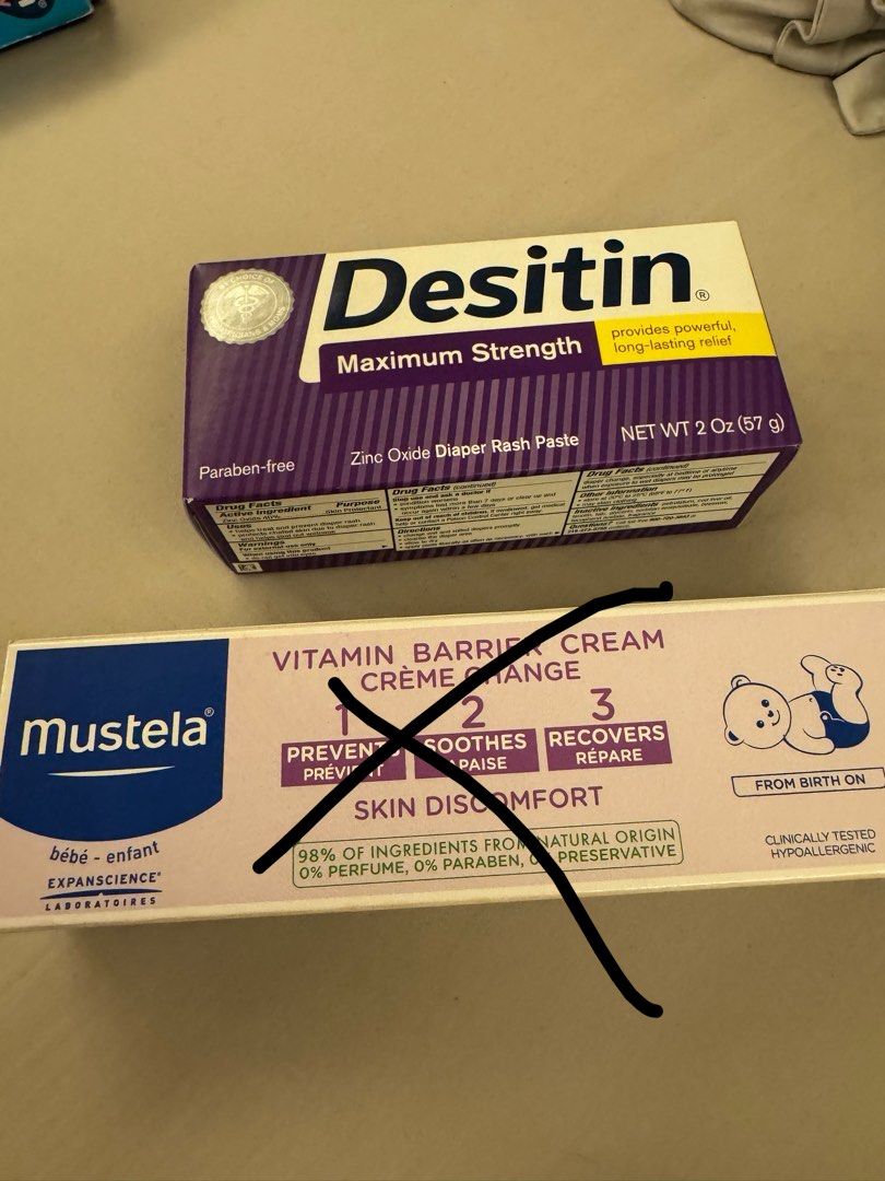 Expired Desitin Maximum strength diaper cream, Babies & Kids, Bathing