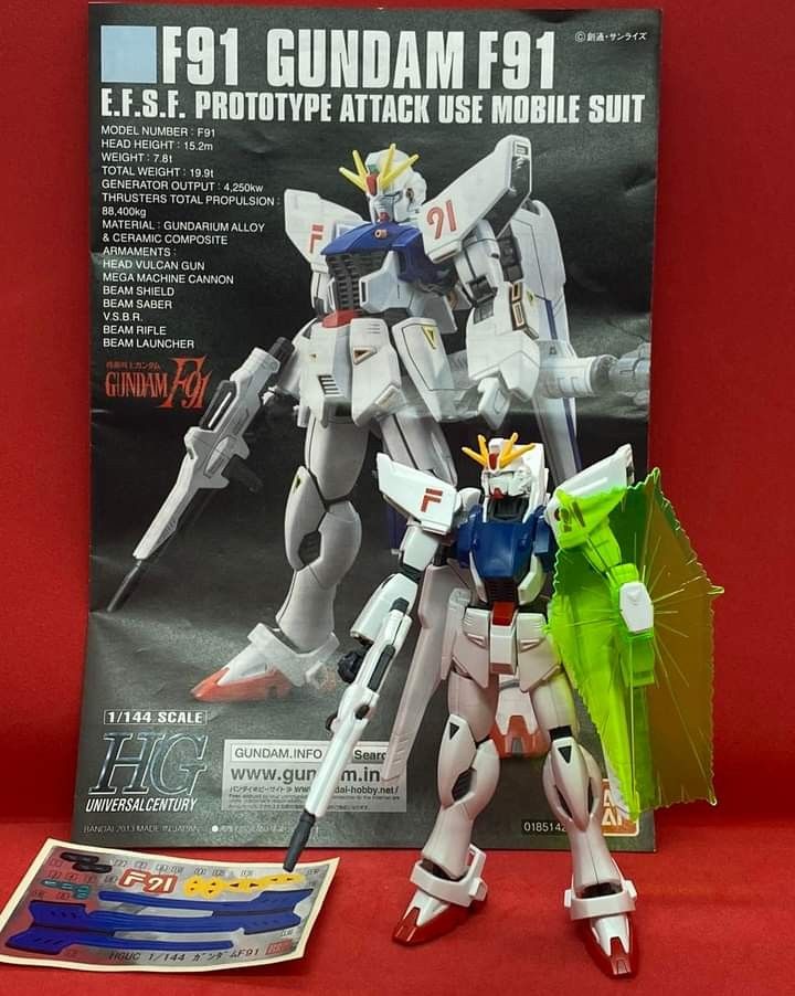 F91 Rp86 F91 Gundam F91, Hobbies & Toys, Toys & Games on Carousell