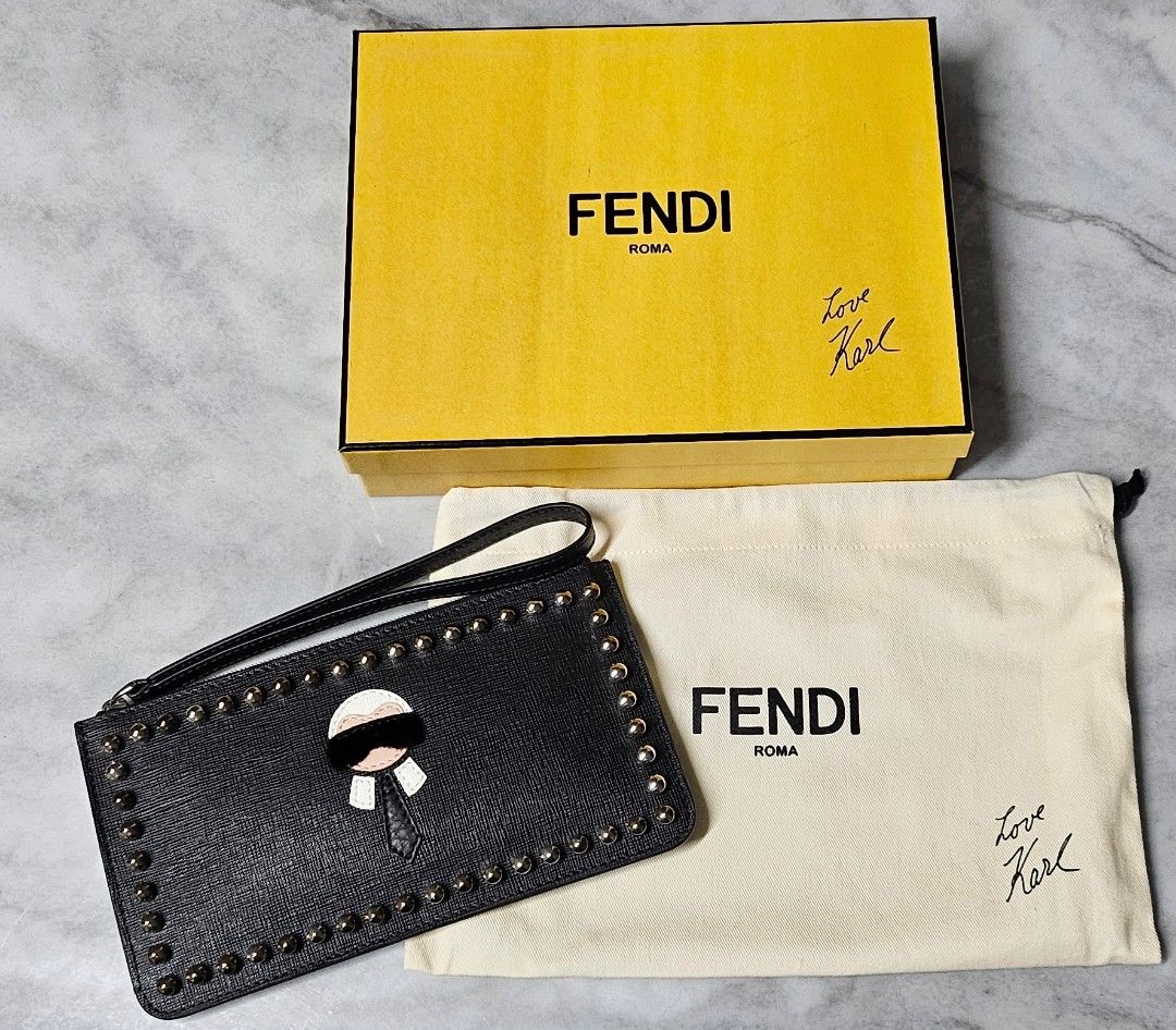 Fendi karlito pouch deals