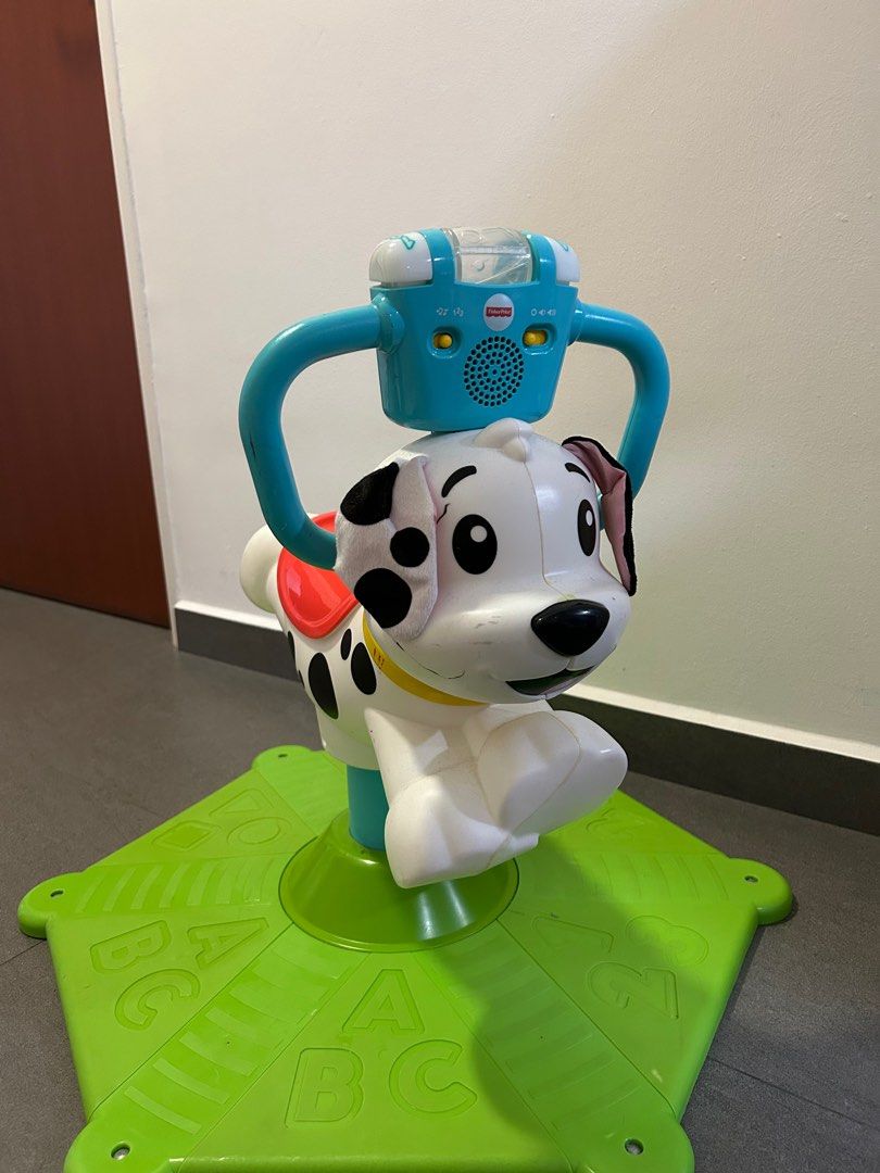 Fisher price dog jumperoo on sale