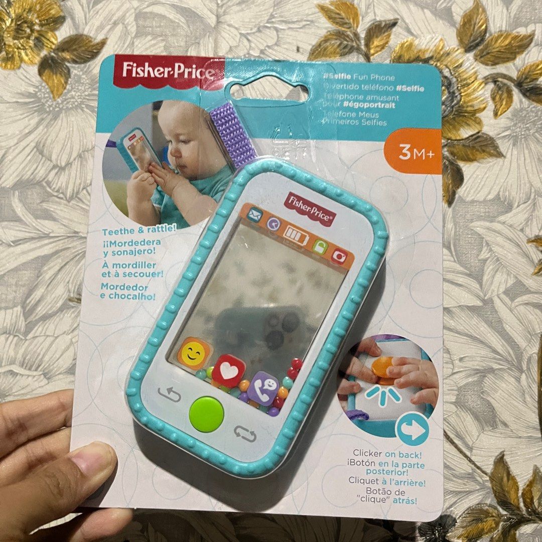 Fisher Price Selfie Fun Phone Mainan Edukasi Anak Bayi Balita