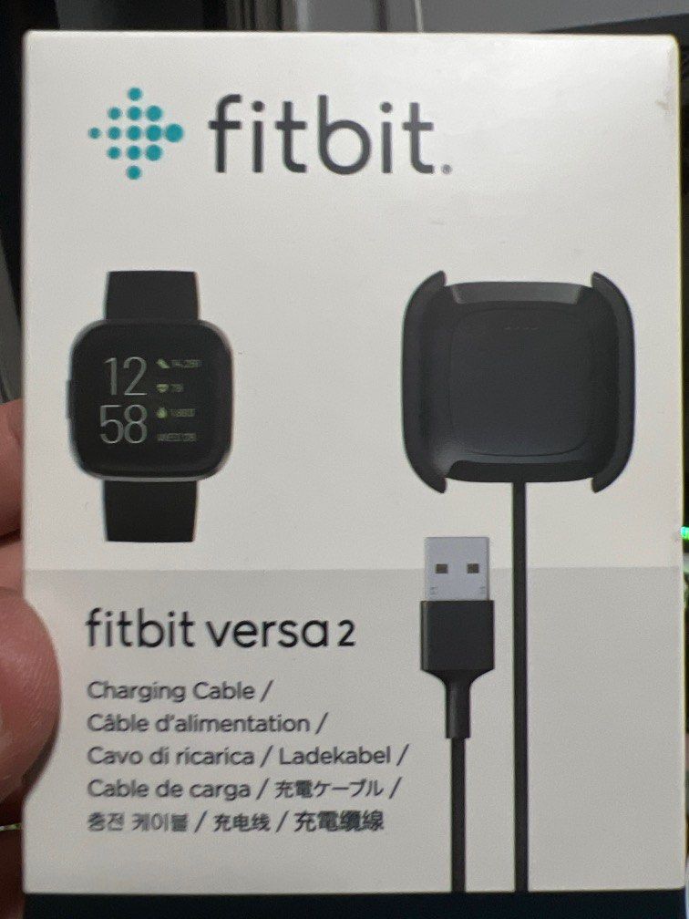 Fitbit FB507BKBKLBNDLS Versa Smartwatch Carbon Black With