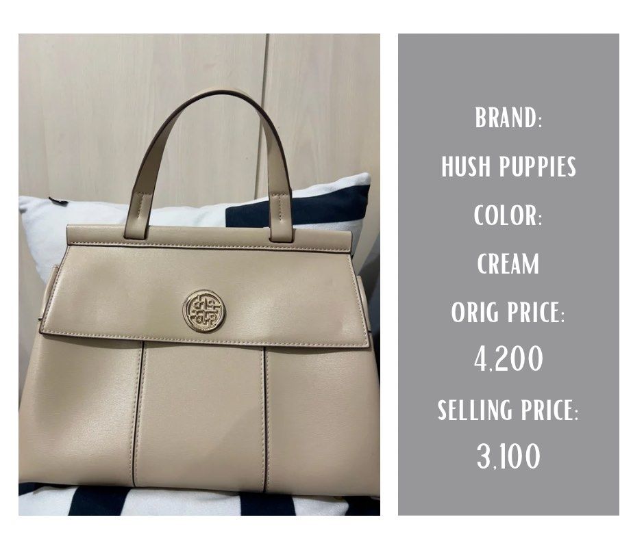 Hush puppies bag sale deals