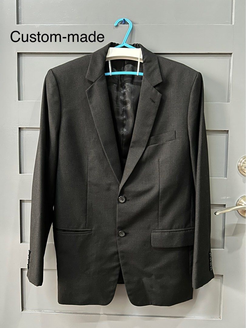 TAKE ALL!!! Formal and Casual Coats (Category: Coats, Jackets and Outerwear) located in Quezon City. Submitted by esb333 (Listing ID 1265801895, Image 1). Description: ** TAKE ALL ** 1. Formal Mens Coat WITH 2 Trousers (Terno, Charcoal Gray) ✔️ Custom-made ✔️ Made in Makati ✔️ Soft Fabric Material ✔️ Back Vent: Single ✔️ Charcoal Gray 2. Zara Man Slim Fit Mens Casual Coat ✔️ Size - EUR50 / USA20 / MEX50 ✔️ Made in Morocco ✔️ Soft Fabric Material 