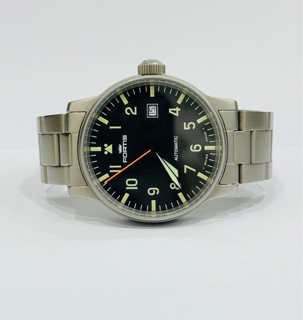 Fortis Flieger Submodel Pilot Fliegeruhr Flieger W0801
