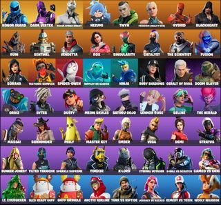 EPIC ACCOUNT 272 Games + Fortnite GOJO SATORU Ninja Bundle and Exclusive Skins account Honor Guard XBOX Dark Vetex Rogue Spider Knight + additional details below  [ TNG ONLY ]