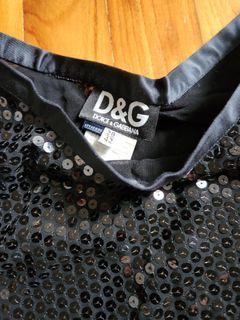 Free Dolce & Gabbana Circular Sequinned  Black Party Skirt