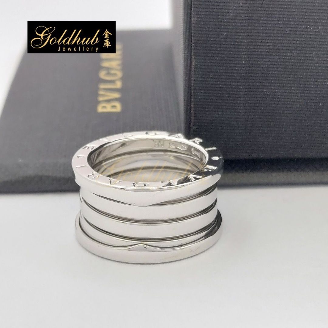 Bvlgari b cheap zero1 mens ring