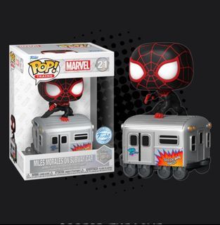 Funko Pop - Marvel Miles Morales Train cart