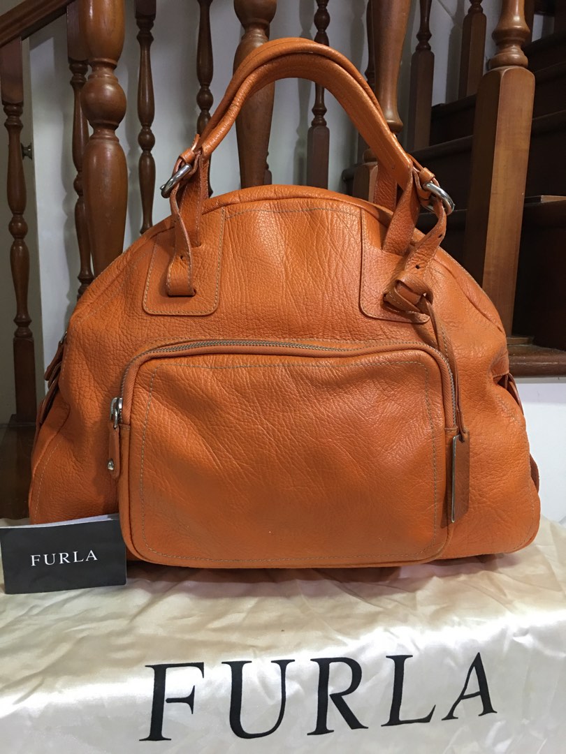 Furla leather clearance bag