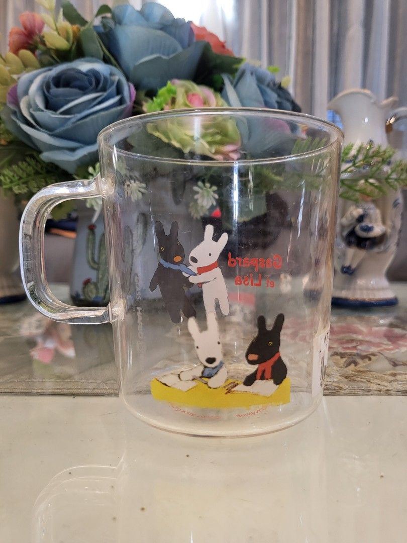 Gaspard et Lisa Mug Glass (Category: Dinnerware & Cutlery) located in San Fernando. Submitted by jpmarketplace2023 (Listing ID 1265817523, Image 2). Description: -Gaspard et Lisa mug glass for only PHP180 -Authentic from Japan.