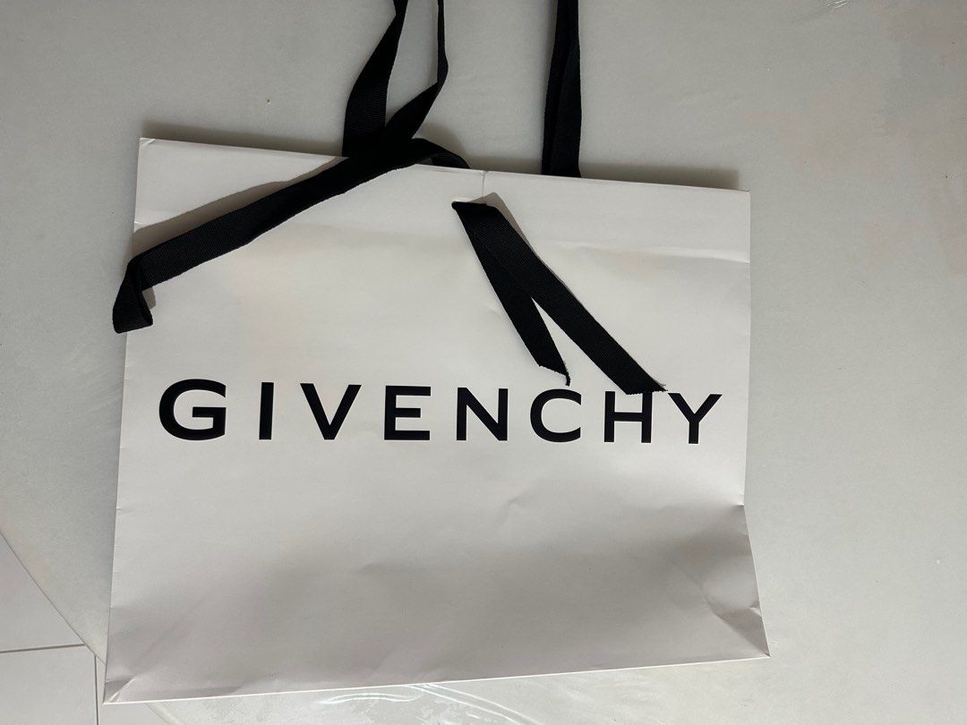 Givenchy paper bag Luxury Accessories on Carousell