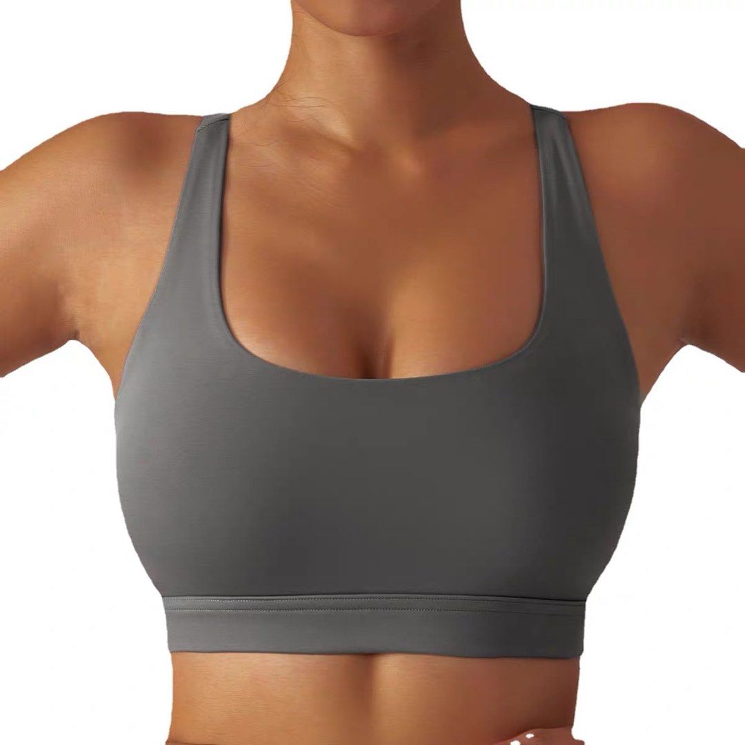 SHEIN Racer Back Peekaboo Sports Bra & Sports Leggings