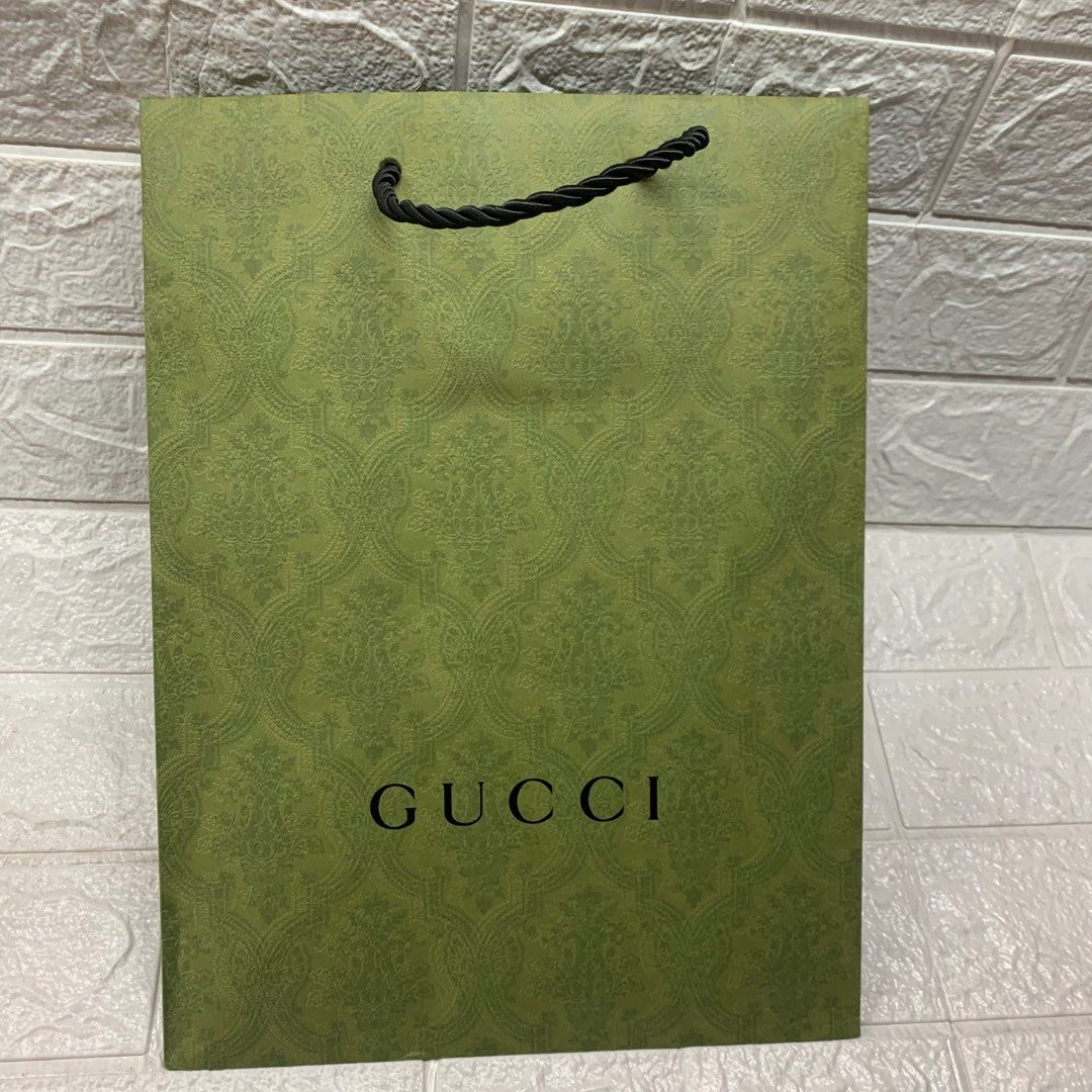 Gucci Paperbag (Category: Luxury Accessories) located in Manila. Submitted by thekidshop (Listing ID 1265857973, Image 1). Description: Authentic New from Italy .